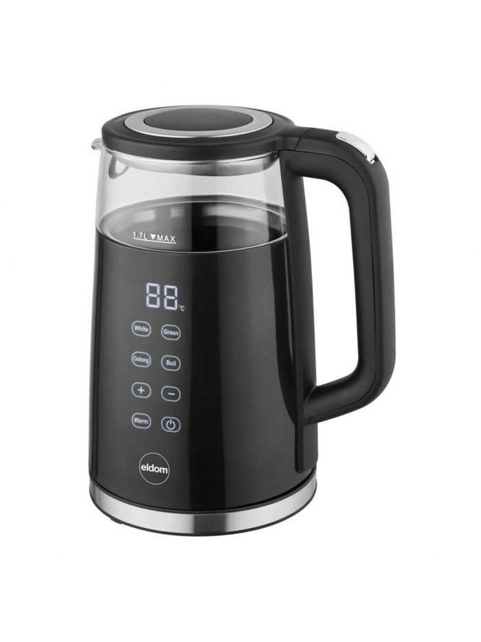 Hervidor Eldom C530 Negro 1,7 L