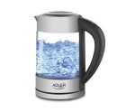 Hervidor Adler AD 1247 Cristal Gris Acero Vidrio 2200 W 1,7 L