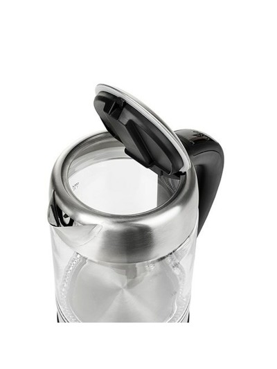 Hervidor Adler AD 1247 Cristal Gris Acero Vidrio 2200 W 1,7 L