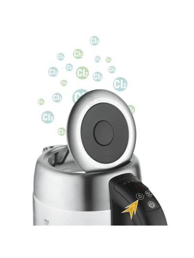 Hervidor Adler AD 1247 Cristal Gris Acero Vidrio 2200 W 1,7 L