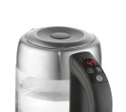 Kettle Adler AD 1247 Crystal Steel Grey Glass 2200 W 1,7 L