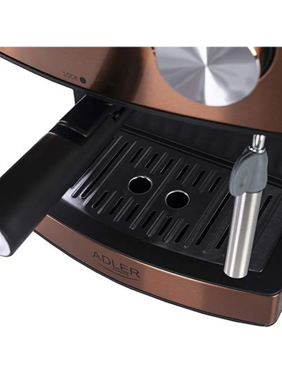 Cafetera Express de Brazo Adler AD 4404cr Negro Multicolor No 1,6 L