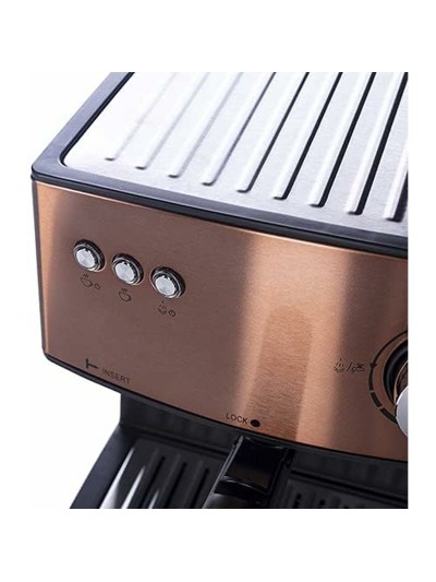 Cafetera Express de Brazo Adler AD 4404cr Negro Multicolor No 1,6 L