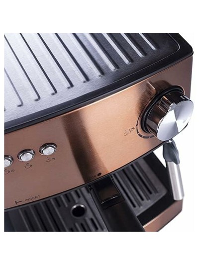 Cafetera Express de Brazo Adler AD 4404cr Negro Multicolor No 1,6 L