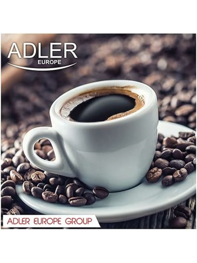Cafetera Express de Brazo Adler AD 4404cr Negro Multicolor No 1,6 L