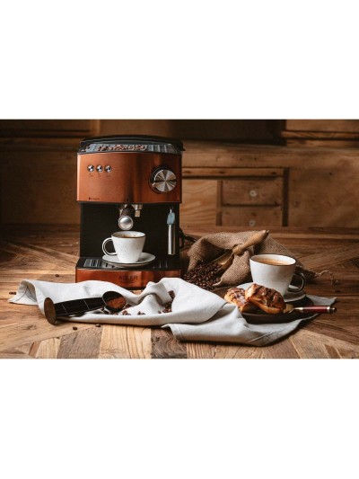 Cafetera Express de Brazo Adler AD 4404cr Negro Multicolor No 1,6 L