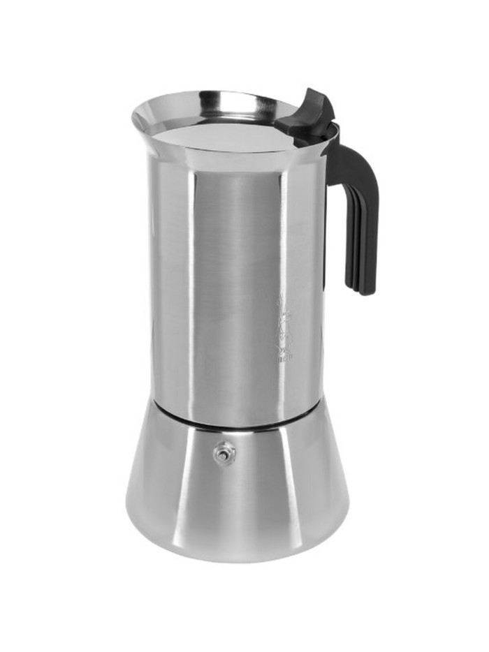 Cafetera Italiana Bialetti New Venus Plateado Acero Inoxidable 240 ml 6 Tazas