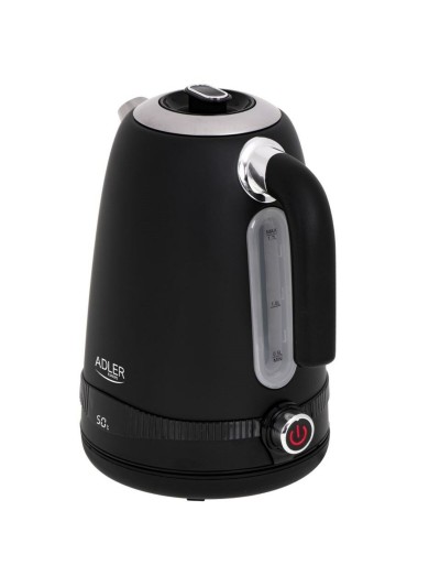 Bouilloire Adler AD 1295b Noir Acier inoxydable 2200 W 1,7 L