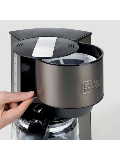 Superautomatic Coffee Maker Black & Decker ES9200020B                      Black Silver 1000 W