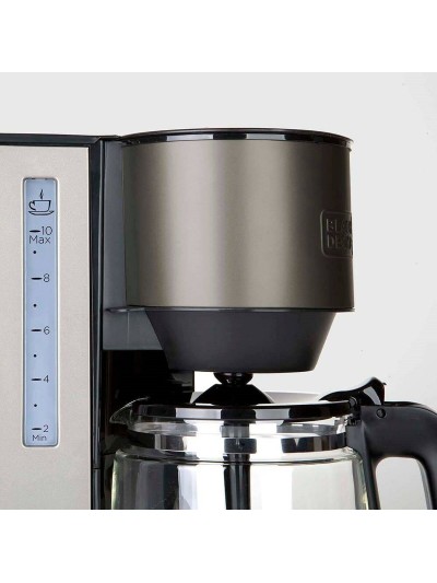 Superautomatic Coffee Maker Black & Decker ES9200020B                      Black Silver 1000 W