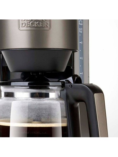 Superautomatic Coffee Maker Black & Decker ES9200020B                      Black Silver 1000 W