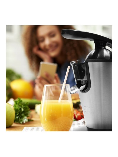 Exprimidor Eléctrico TM Electron Acero Inoxidable 160 W