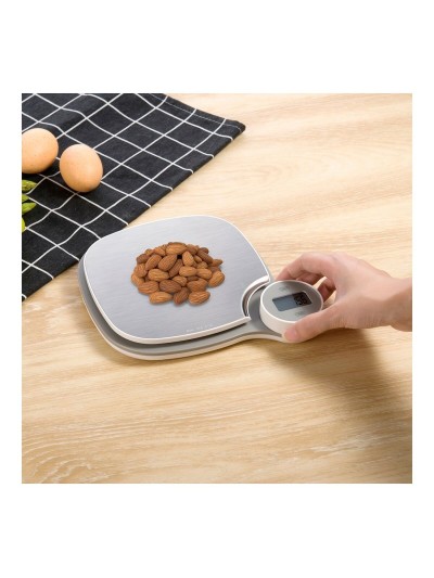 balance de cuisine TM Electron Gris 5 kg (171 x 184 x 31,5 mm)