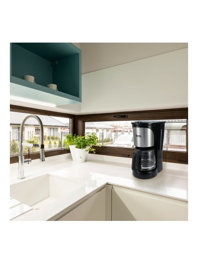 Cafetière goutte à goutte TM Electron 1000W 1,5 L 12 Tasses