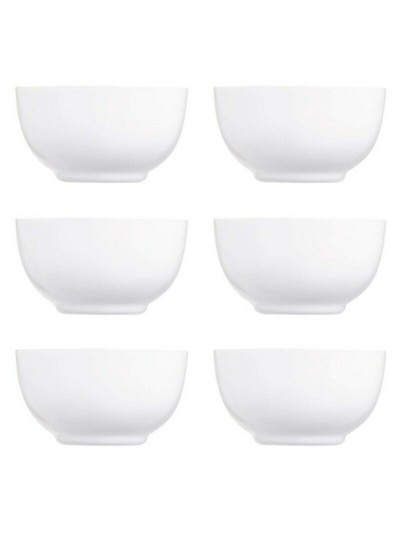 Set de Tazas para Consomé Luminarc Diwali Blanco 14,5 cm (6 Piezas) (6 pcs)