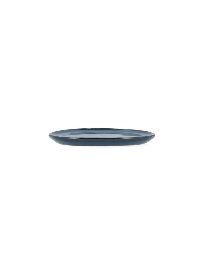Plato Llano Bidasoa Ikonic Cerámica Azul (11 x 11 x 11 cm) (Pack 12x)