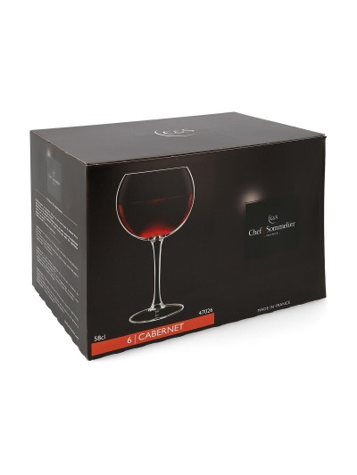 Wine glass Chef & Sommelier Cabernet 6 Unidades 580 ml 6 Pieces (58 cl)