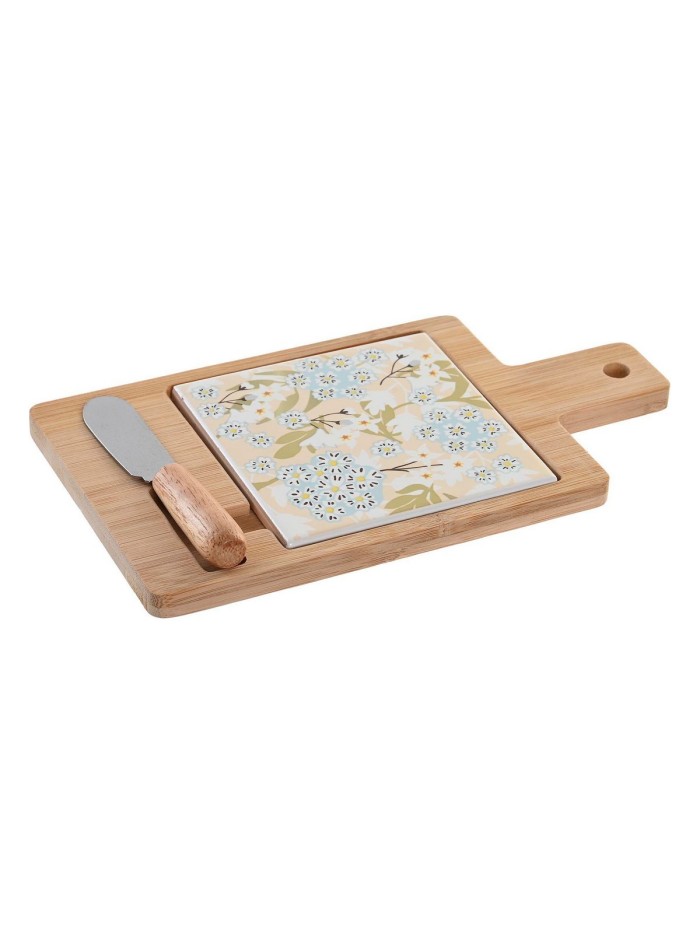 Bandeja de Aperitivos DKD Home Decor 21,5 x 11,8 x 1,5 cm Gres