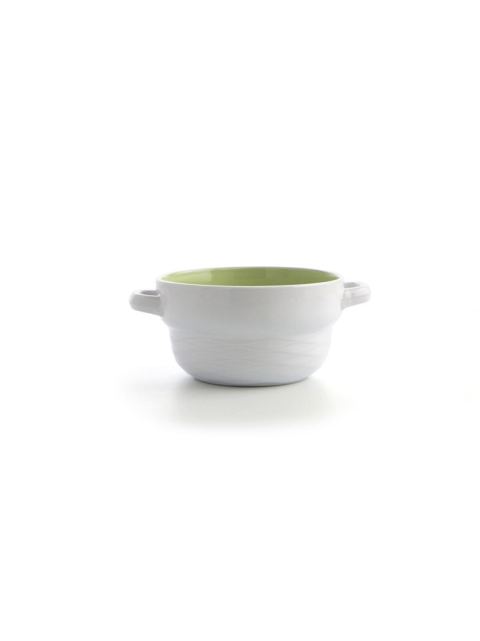 Bowl Quid Vita Bicoloured Ceramic 500 ml (6 Units) (Pack 6x)
