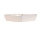 Snack tray DKD Home Decor 21,5 x 21,5 x 1 cm Multicolour Stoneware