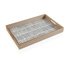 Bandeja de Aperitivos Versa New Lines Madera MDF (30 x 5 x 45 cm)
