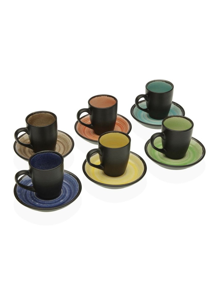 Juego de Tazas de Café Versa Camil Cerámica