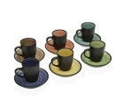 Piece Coffee Cup Set Versa Camil Ceramic
