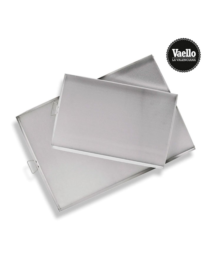 Baking tray Vaello 75496 25 x 38 cm Aluminium Chromed