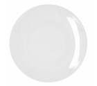 Flat plate Bidasoa Glacial Coupe Ceramic White (30 cm) (Pack 4x)