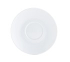 Plato Quid Basic Café Cerámica Blanco (12,5 cm) (Pack 12x)
