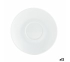 Assiette Quid Basic Café Céramique Blanc (12,5 cm) (Pack 12x)