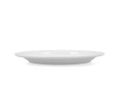 Flat plate Bidasoa Glacial Ceramic White (Ø 26 cm) (Pack 4x)