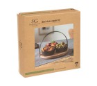 Set de Aperitivo Secret de Gourmet Negro Gres 4 Piezas (Ø 21 cm)