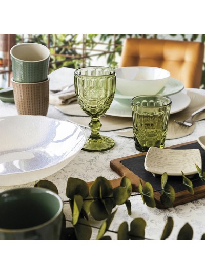 Glass La Bouchée Ritual Green Glass (26 cl) (Pack 6x)