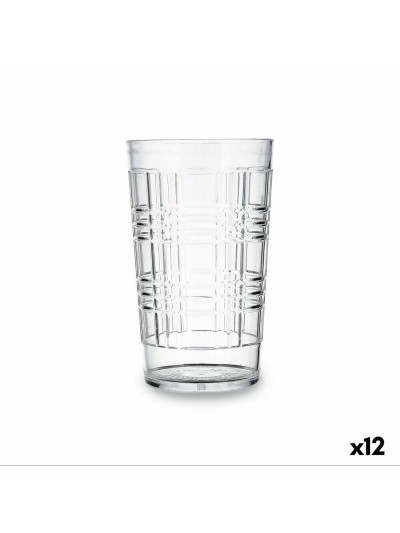 Vaso Quid Viba Transparente Plástico 12 Unidades 650 ml (Pack 12x)