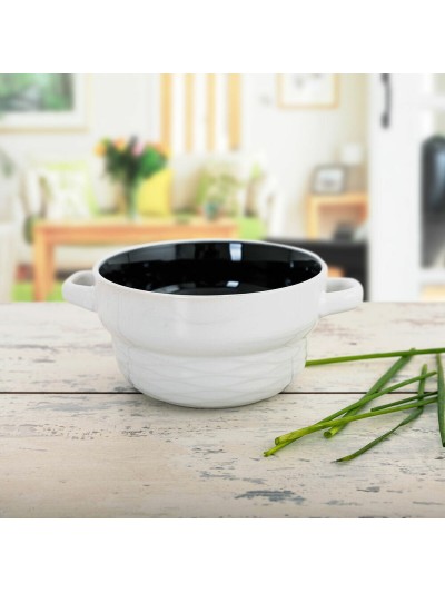 Tazas para Consomé Quid Vita Bicolor (500 ml) (Pack 6x)