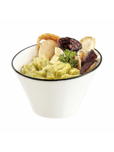 Bowl Arcoroc Aperitif Ceramic Bicoloured (9,5 cm) (Pack 6x)