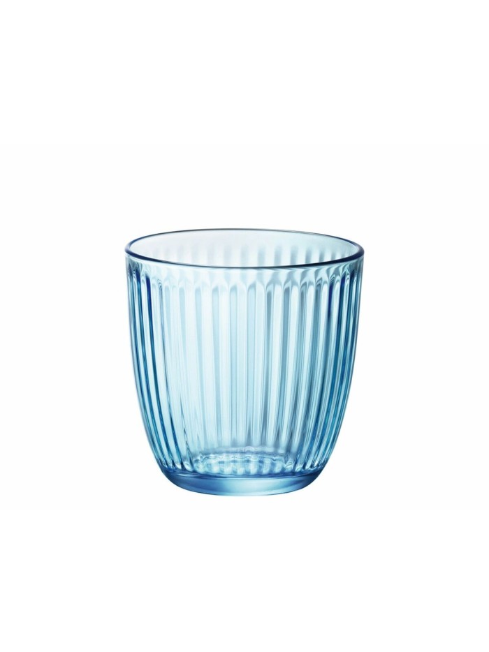 Set of glasses Bormioli Rocco Line Blue Glass 290 ml
