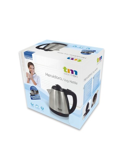 Bouilloire TM Electron Acier inoxydable 1000 W 1,2 L