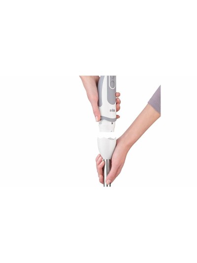 Centrifugeuse Braun MQ5245WH Blanc 1000 W Noir Blanc/Gris