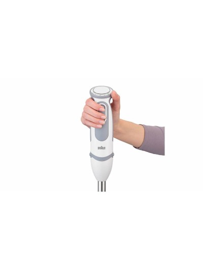 Licuadora Braun MQ5245WH Blanco 1000 W Negro Blanco/Gris