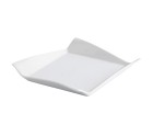 Plato Llano Quid Gastro Fresh Blanco Cerámica Sándwich (8 Unidades)