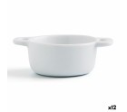 Snack tray Quid Gastro Fun White Ceramic 10 x 7 x 4 cm (12 Units)