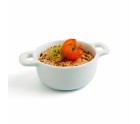 Snack tray Quid Gastro Fun White Ceramic 10 x 7 x 4 cm (12 Units)
