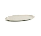 Snack tray Quid Mineral Gres Beige Ceramic 13 x 30,5 cm (8 Units)