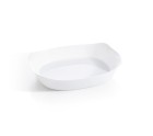 Fuente de Cocina Luminarc Smart Cuisine Rectangular Blanco Vidrio 38 x 27 cm (6 Unidades)