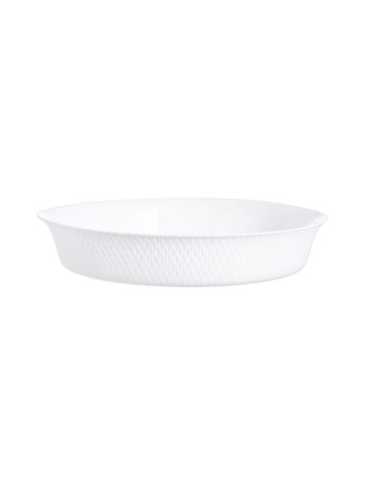 Fuente de Cocina Luminarc Smart Cuisine Redonda Blanco Vidrio Ø 28 cm (6 Unidades)