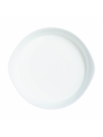 Fuente de Cocina Luminarc Smart Cuisine Redonda Blanco Vidrio Ø 28 cm (6 Unidades)