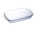 Fuente para Horno Ô Cuisine Ocuisine Vidrio Transparente Vidrio Rectangular 39 x 24 x 6 cm (6 Unidades)