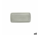 Snack tray Ariane Porous 28 x 14 cm Ceramic Green (6 Units)